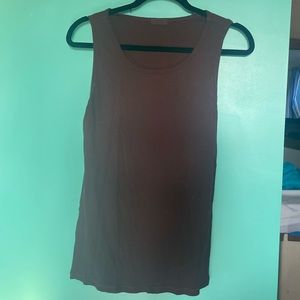 SKIMS BOYFRIEND TANK | COCOA SIZE XL EUC